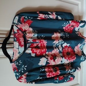 Van Heusen light weight floral blouse